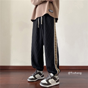 抖音品质港风新款束脚运动裤宽松潮流休闲裤B315-K23471-p55控78图片