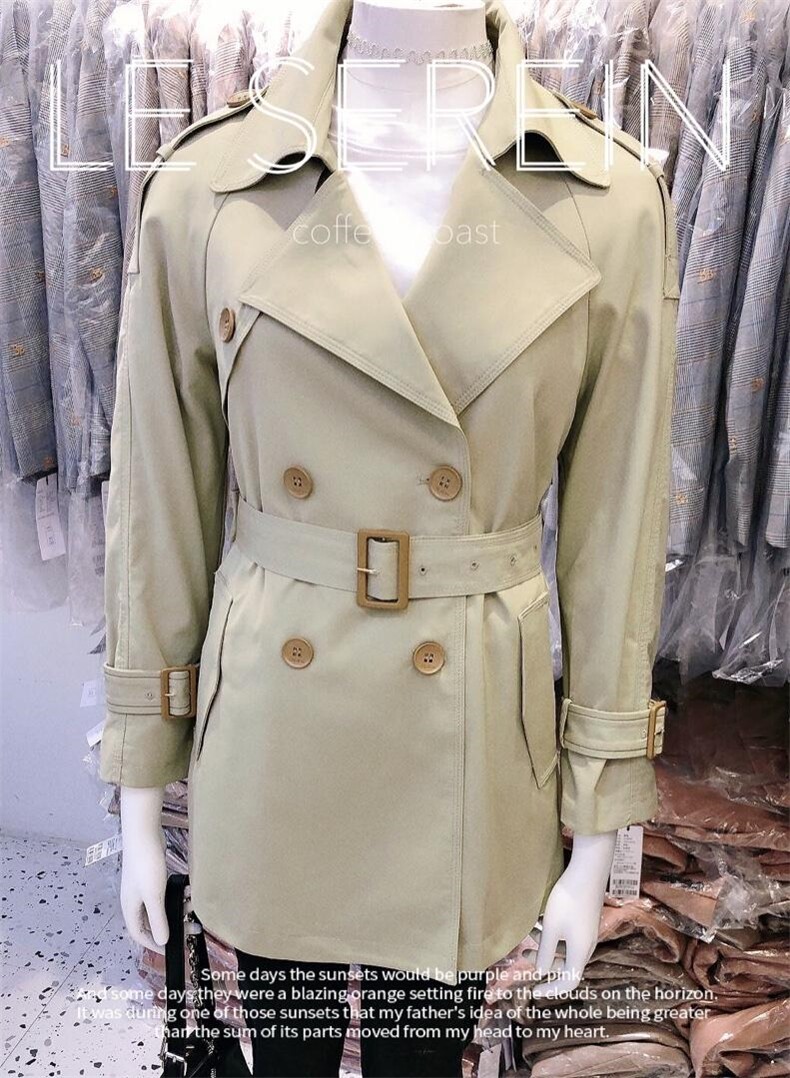 秋装风衣新款，女装风衣，欧卡达