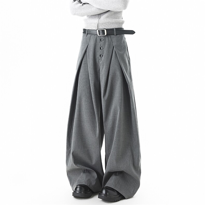 《现货主推》条纹休闲裤西装裤男GXX143-P53特控98，男装西服套装，电商C303