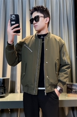 美式高街棒球领飞行夹克加棉加厚大码外套棉衣小伙风JK3388P75，男装夹克，星座301B-1