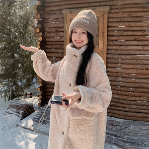 新款现货！冬装环保皮草中长款皮毛一体2C133-8822-P265-K398图片