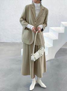 进口铜氨面料九分袖设计三色，其它，TOP.1