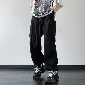 B221 美式街头hiphop宽松户外工装休闲裤子 LK23116-P60 控78图片