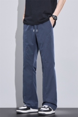 2025秋季新款现货30万件大码冰丝微喇休闲裤S-5XHK24800-特P15，男装休闲裤，电商A022