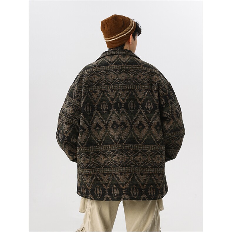 加绒加厚提花复古西装毛呢大衣504-F65-P78控128（加绒P88控138）,男装西服,星座504