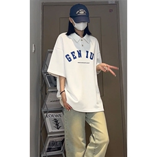 polo衫男潮流印花大码情侣翻领四色短袖T恤T3540-P33【特价】，男装T恤，电商A007