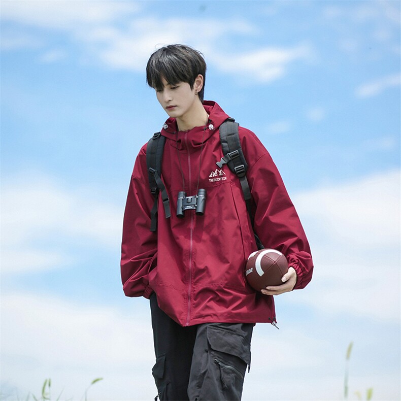 港风外景秋款时尚百搭连帽夹克A247-F381P65控88,男装夹克,电商A247