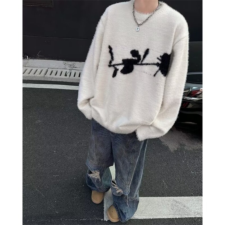 B337P53秋冬打底衫毛衣水貂绒男装上衣,男装T恤,星座512-6