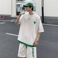 男潮流休闲套装宽松套装运动套装AT04P38，男装休闲套装，星座1116-2