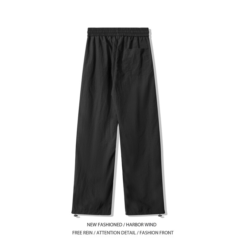 抖音品质夏季新款冰丝透气机能宽松休闲裤B315-K24171-特p35控68,男装休闲裤,电商B315