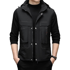 新款2023冬季商务休闲羽绒服中年男士立领马甲外套男ZS22101-P190，男装背心/马甲，电商B212（原钱塘6029）