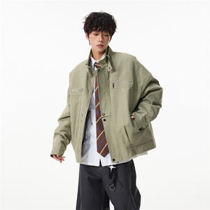棉服外套男女冬季加厚美式重磅短款夹克MY683图片