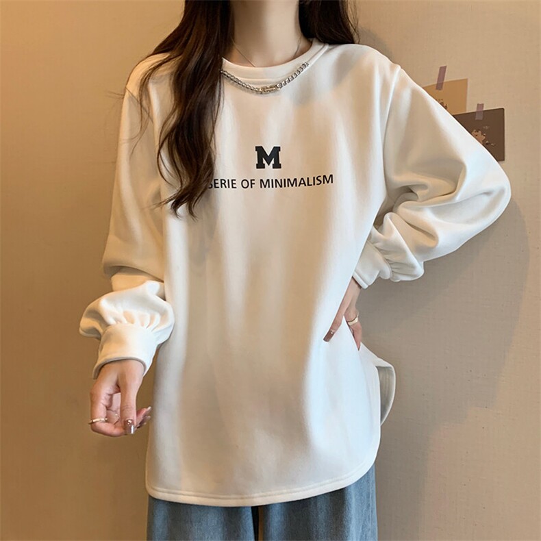 EE135-P65380克华棉复合卫衣秋冬加绒厚圆领插肩袖上衣大码女装,男装卫衣,星座911-3