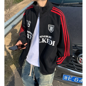 2025春节新款男士潮牌开衫卫衣百搭学生外套WY09特P68图片