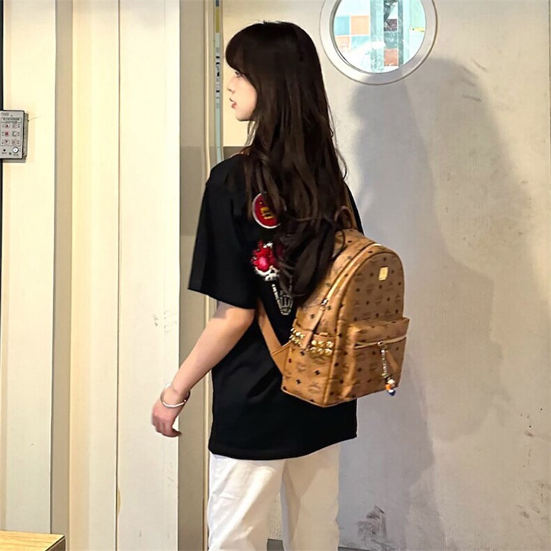 万针全刺绣工艺得物抖音高品质260克纯棉双纱美式高街短袖T恤P33,男装T恤,电商A486-1