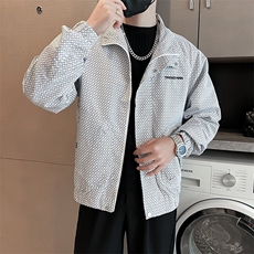 工装外套男新款潮流短款夹克衣服男士春秋款上衣，男装夹克，星座1013