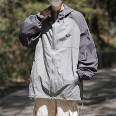 FS01-P45防晒衣男薄款外套夹克原创女防晒服防晒衫，男装夹克，电商B327