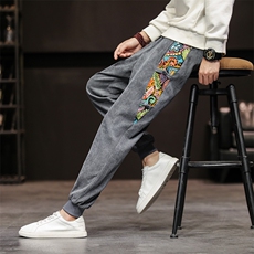 2025秋冬季灯芯绒风长裤电商A057-K163-P40加绒P50微弹，男装卫衣，电商A057B