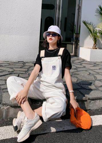 背带裤，女装，雅洛菲(6F)