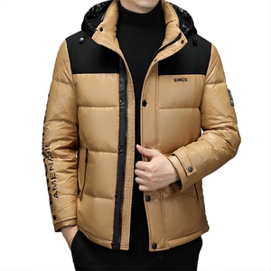 JMXB215秋冬新款2023年男士休闲羽绒服加厚保暖夹克外套P295图片