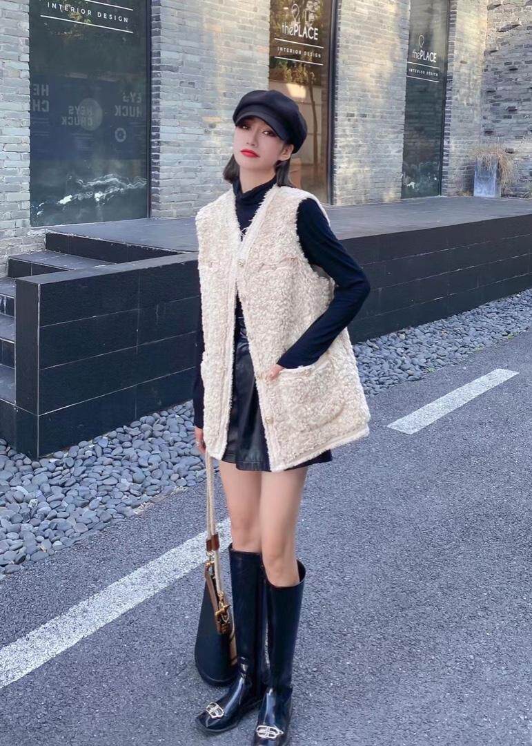 小香风马甲，女装马甲，格格+