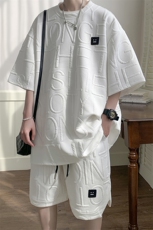 1短袖T恤男DT8778P35短裤男DK8779P40大码休闲套装TZ8780P75控，男装休闲套装，星座226-2