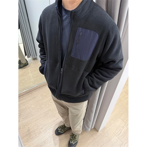 高品 秋冬户外立领摇粒绒夹克保暖运动加绒加厚外套男女A1077-P70图片