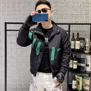 夹克男士春秋新款工装外套男装潮高级感炸街上衣HH5035 P50图片