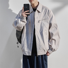 JK8872-P75L-9XL2025秋冬新款翻领夹克外套控128，男装夹克，星座109