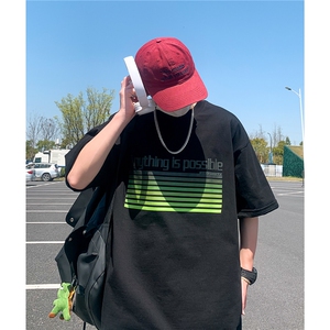 403-TX01-P35 控48 260克重磅双纱纯棉短袖T恤图片