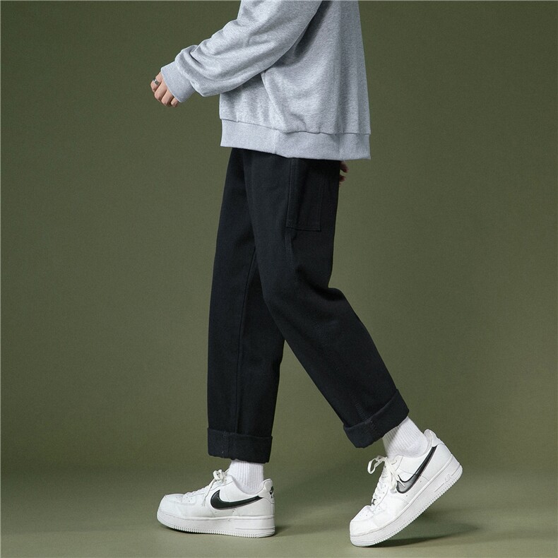 k755-p45-控58现货性高阶港风中性ins宽松牛仔裤,男装牛仔裤,星座116