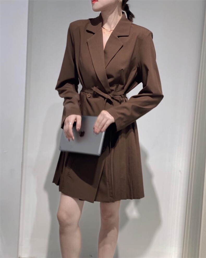 西装裙，女装西装，驿谷