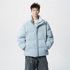 现货高品质美式冬季重磅三防加绒加厚羽绒棉衣立领厚外套棉服，男装棉衣，电商A486-1