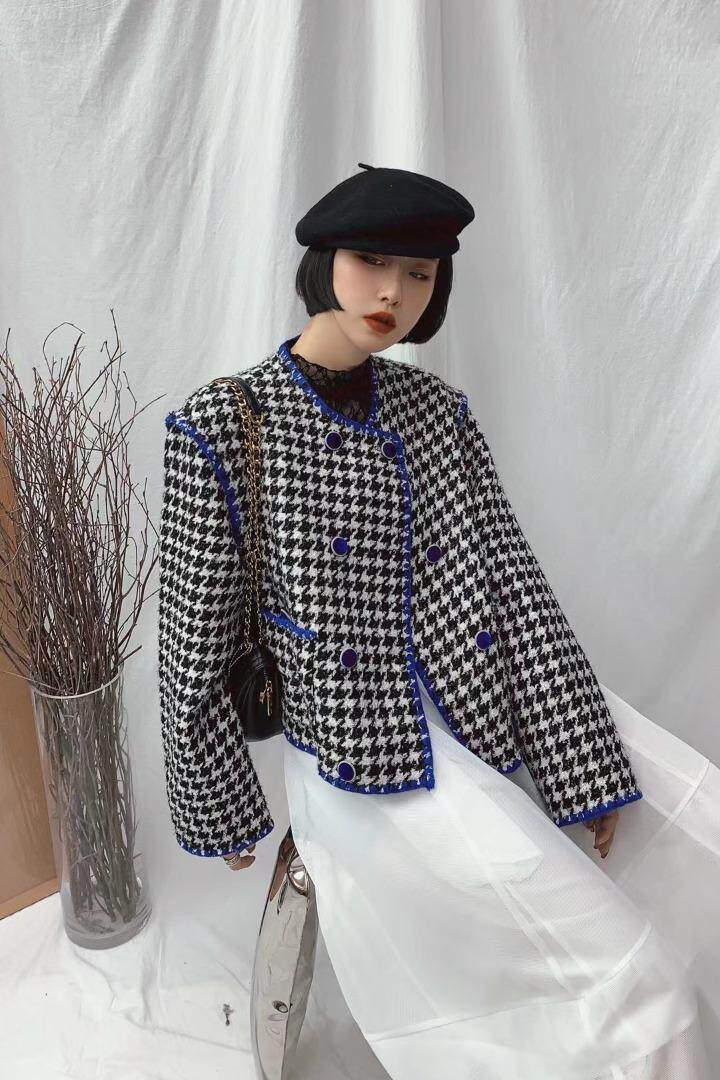 现货秋款小香风外套，其它，维多利亚