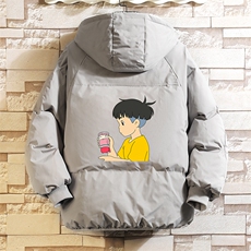 控128加绒面包服男大码羊羔毛衣男MY16200-P100，男装棉衣，电商A040A