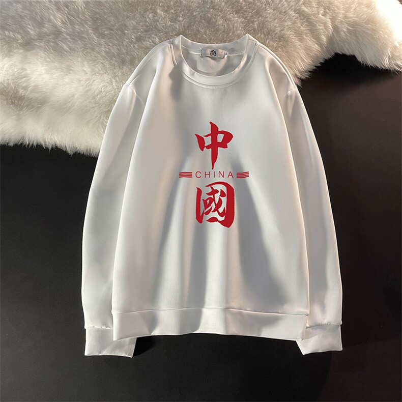 T4198-P25加绒款-P35简约帅气百搭长袖t恤男大码胖子卫衣,男装卫衣,电商A040