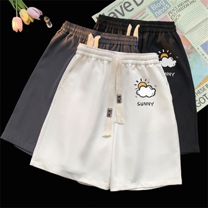 DSA028-DKFFP2270 P20 抖音品质夏季新款冰丝短裤舒适透气轻薄男图片