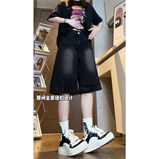 XZ616夏季半松紧腰裤子穿反了设计款牛仔短裤TY2454特P40，男装牛仔裤，星座512A（原616）