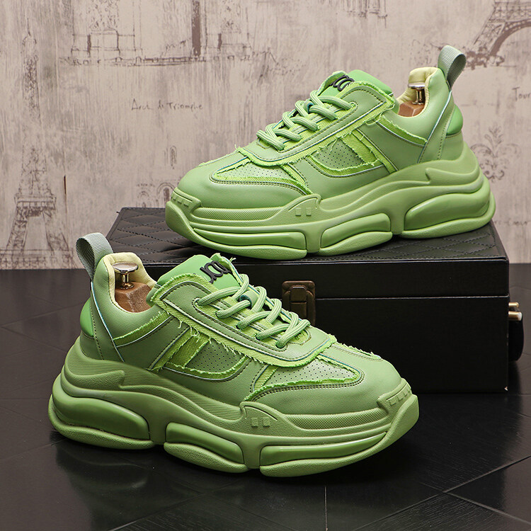 X4747-285小白鞋新款百搭男士老爹鞋时尚休闲鞋潮流男鞋子,男鞋休闲鞋,星座1407-3
