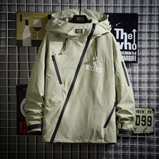 版权专利 仿款必究 连帽斜拉链夹克男衣JK915 p105 低于119图片