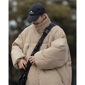 现货 冬季潮流防水户外工装棉衣ins宽松保暖面包服外套 W7921-P78图片