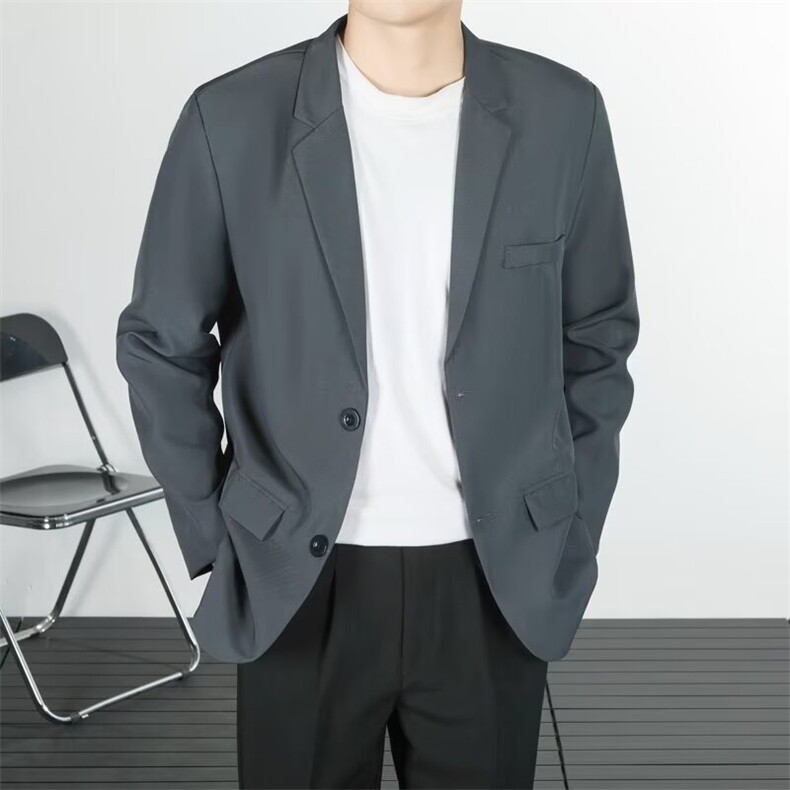 西装男外套休闲西服套装男宽松韩版帅气痞帅潮轻熟小西装Y70/P60,男装西服套装,星座506