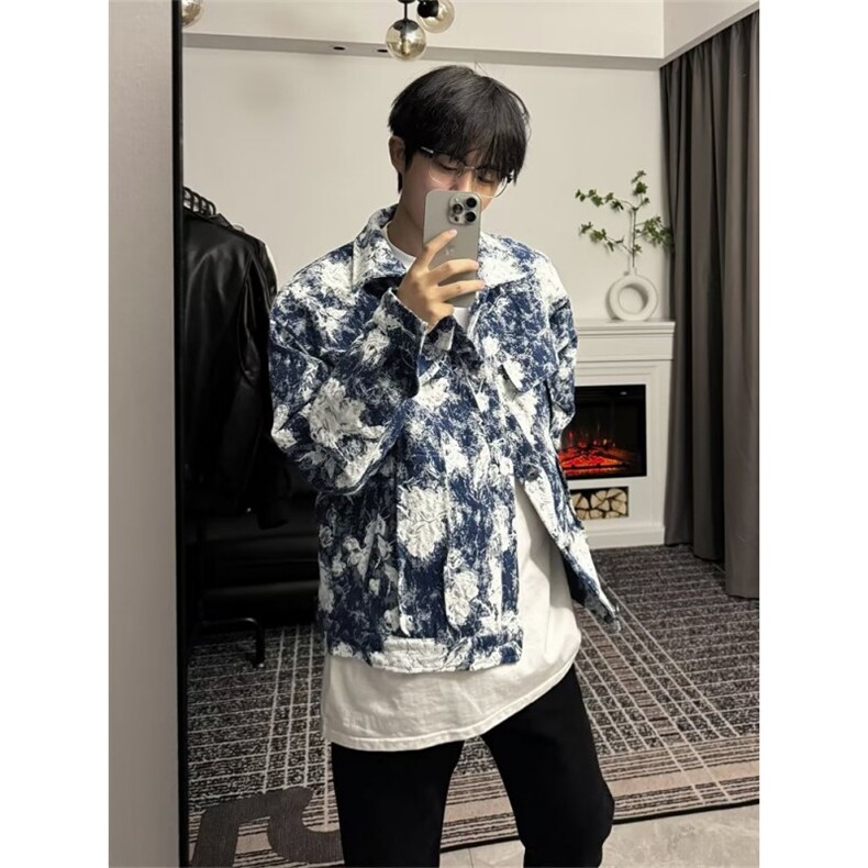 短款外套女春秋款2023年新款宽松垫肩西装ZG39P58,男装夹克,星座1116-2