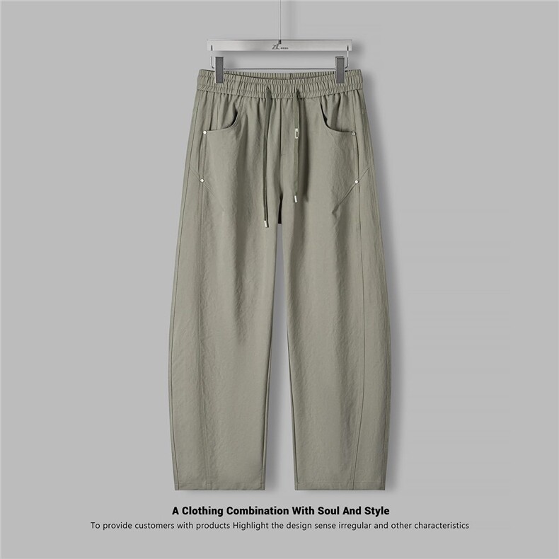 新款休闲男长裤工装多口袋梭织休闲长裤A329-K9905-P48，男装工装外套，电商A329