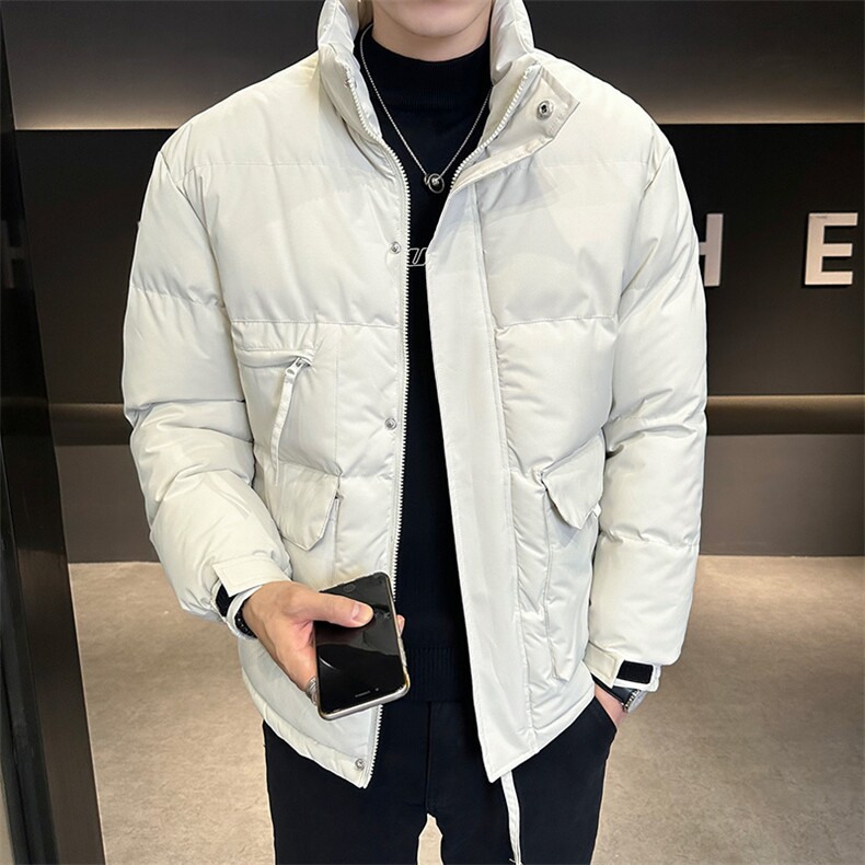 冬季工装潮流加厚韩版棉衣外套棉服小伙店主风MY923特P75,男装棉衣,星座301B-1