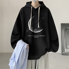 连帽卫衣男大码运动服帽衫外套WY2246-P35加绒款-P40，男装卫衣，电商A040
