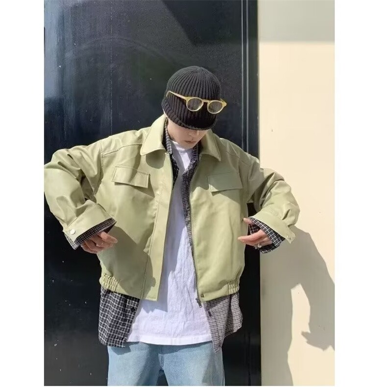 美式外套男春秋宽松夹克复古三防冲锋衣PZ107-P59，男装夹克，星座208-5