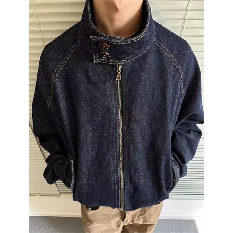 2025春秋季简约小众高级感新款百搭牛仔夹克外套男女J97-P90,男装工装外套,星座310A-4