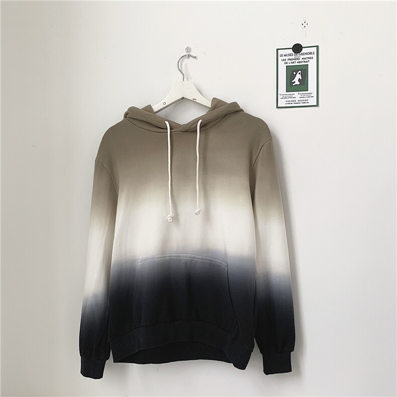 秋季渐变扎染套头卫衣全棉高品质703-W178,男装卫衣,星座703