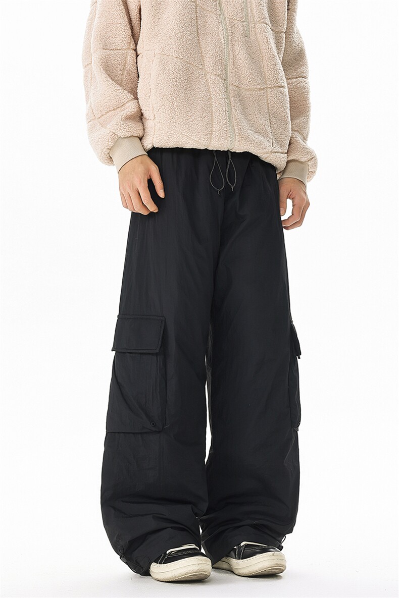 8XL-M三防登山工装羽绒裤男90白鸭绒冲锋裤子男YRK2001P118控158,男装棉裤,电商D206-1